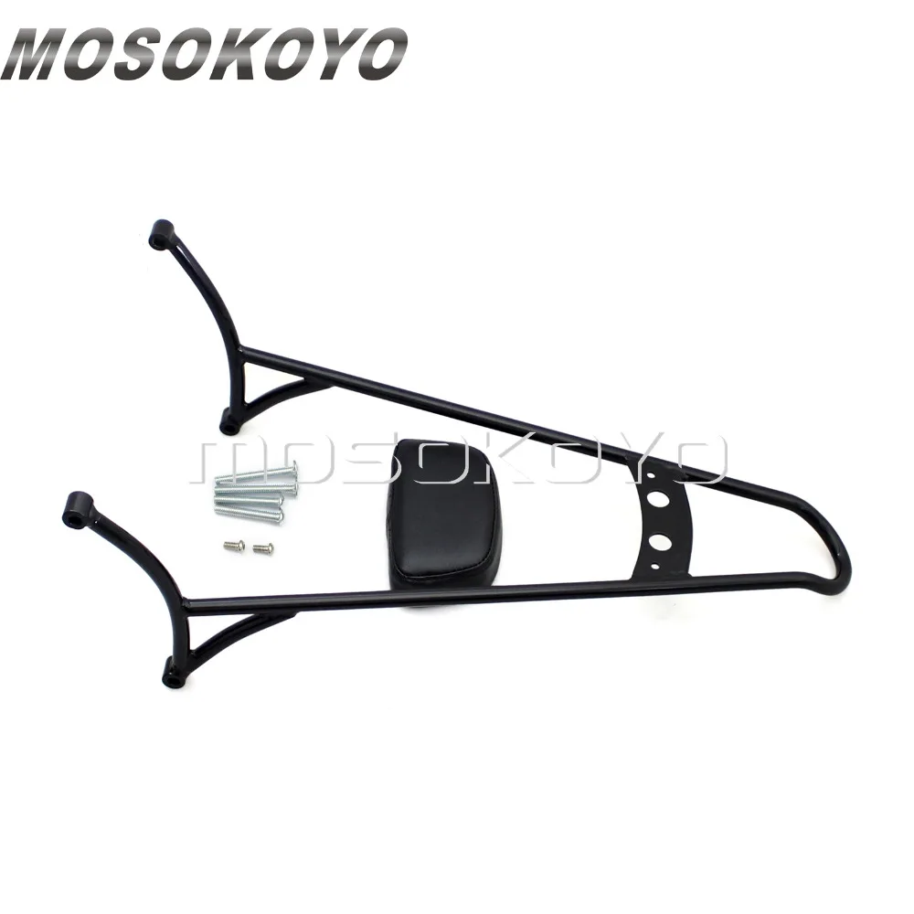 Черный мотоцикл 20 &quotвысокий Sissy бар спинка для Harley Sportster XL 883 1200 2004 2017 Съемная