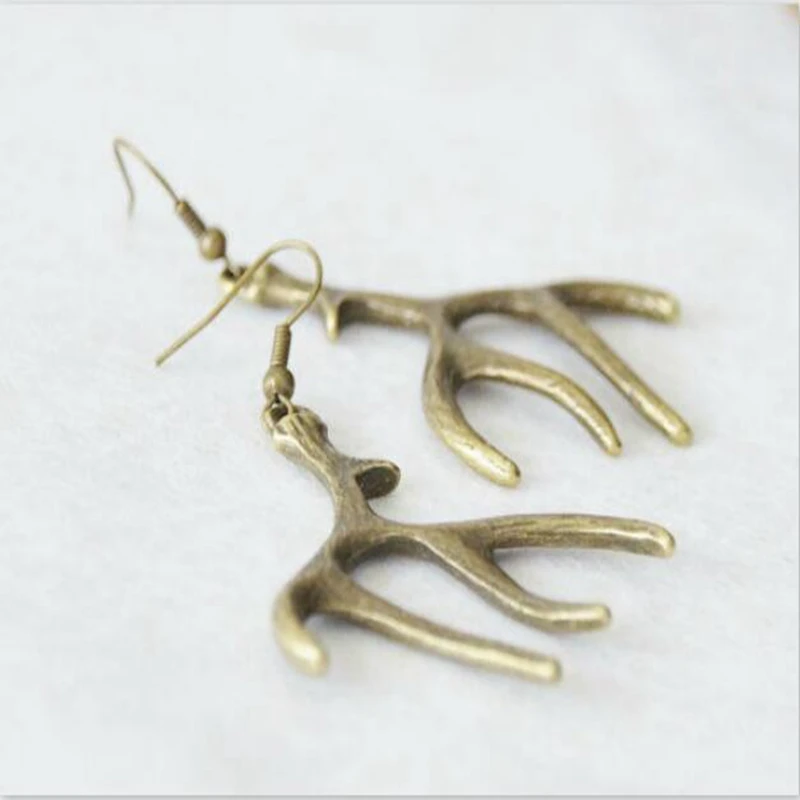 Серьги из бронзы с несколькими тонами Винтажные серьги бижутерии в стиле ретро