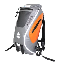 25l big capacity reflective profession hiking backpack waterproof pvc travel bags functional beach river tracing sailing dry bag
