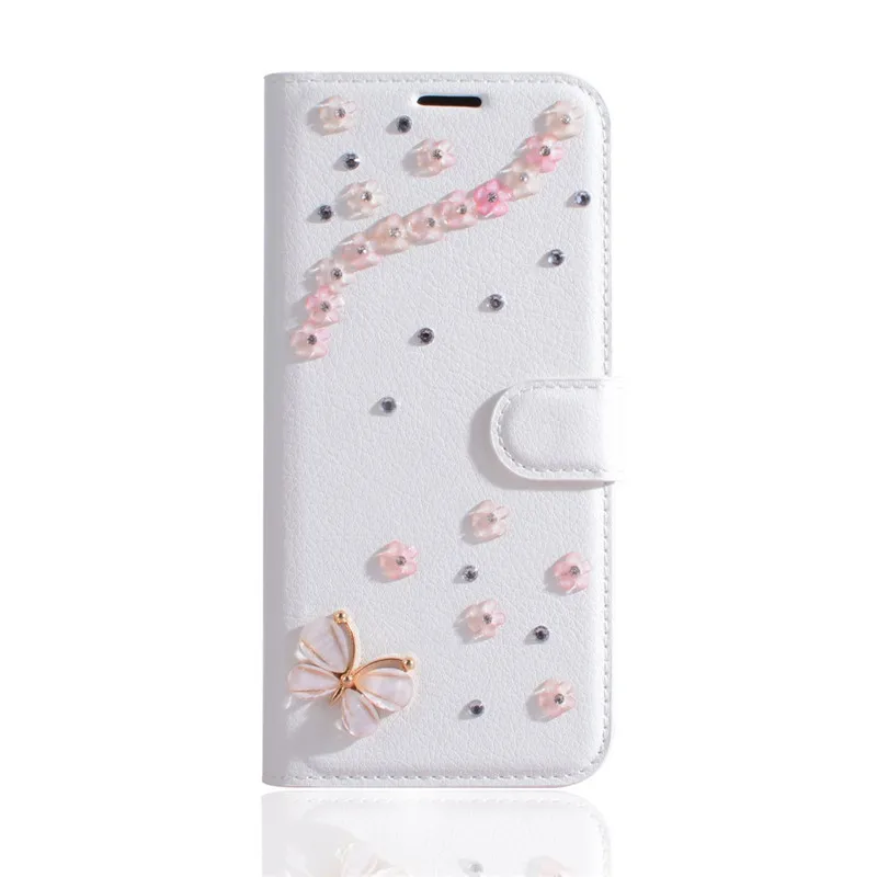 3D Bling кожаный бумажник с бриллиантами чехол для samsung galaxy s10 плюс s10e Примечание 10 pro 8 9 5 4 3 a2 core A80 A50 A70 чехол с откидной крышкой Coque - Цвет: this style