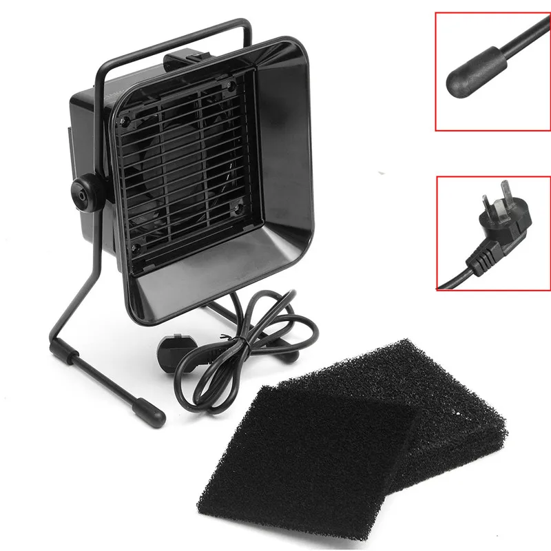 Портативный поглотитель дыма 220 В 30 Вт экстрактор ESD для паяльника работы пайки