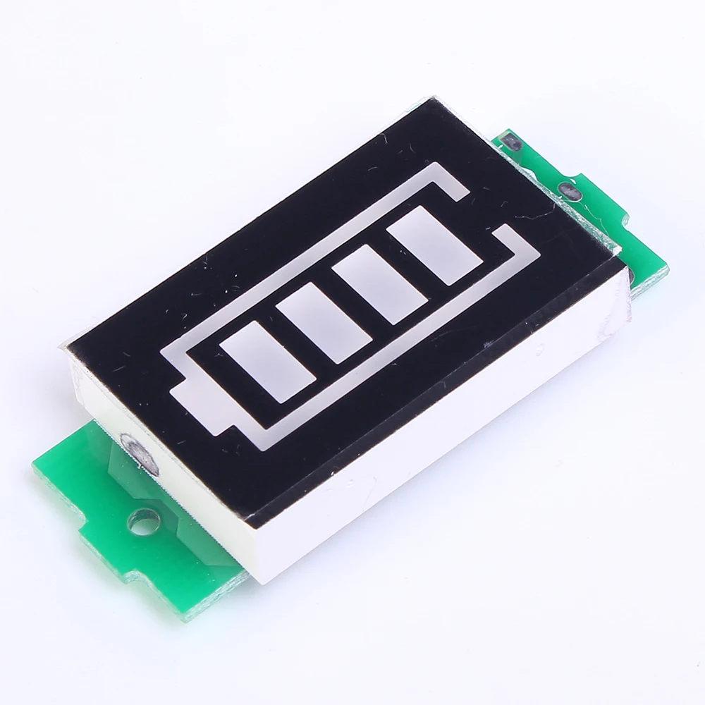 Модуль индикатора емкости литиевых аккумуляторов 7 S серия 29 4 в синий дисплей