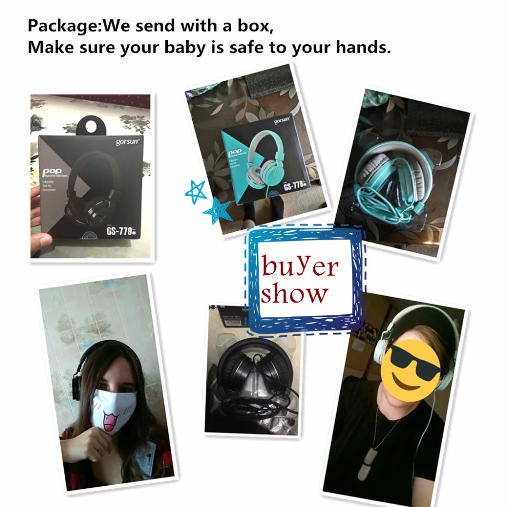 Наушники с тяжелыми басами микрофоном и регулировкой громкости проводная