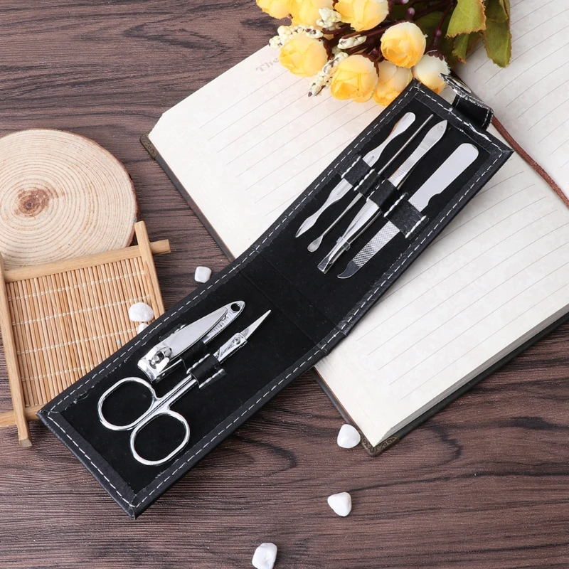 Набор для маникюра и педикюра 6 шт./компл. дорожный набор ножниц портативный