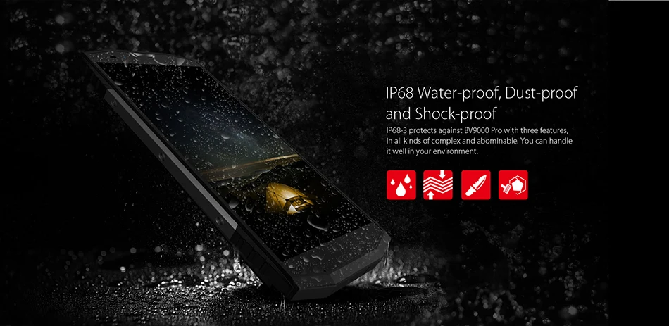 Blackview BV9000 Pro 5," 18:9 FHD+ Face ID P25 Смартфон Android 7,1 6 ГБ+ 128 ГБ IP68 Водонепроницаемый 13 МП Двойная камера NFC мобильный телефон