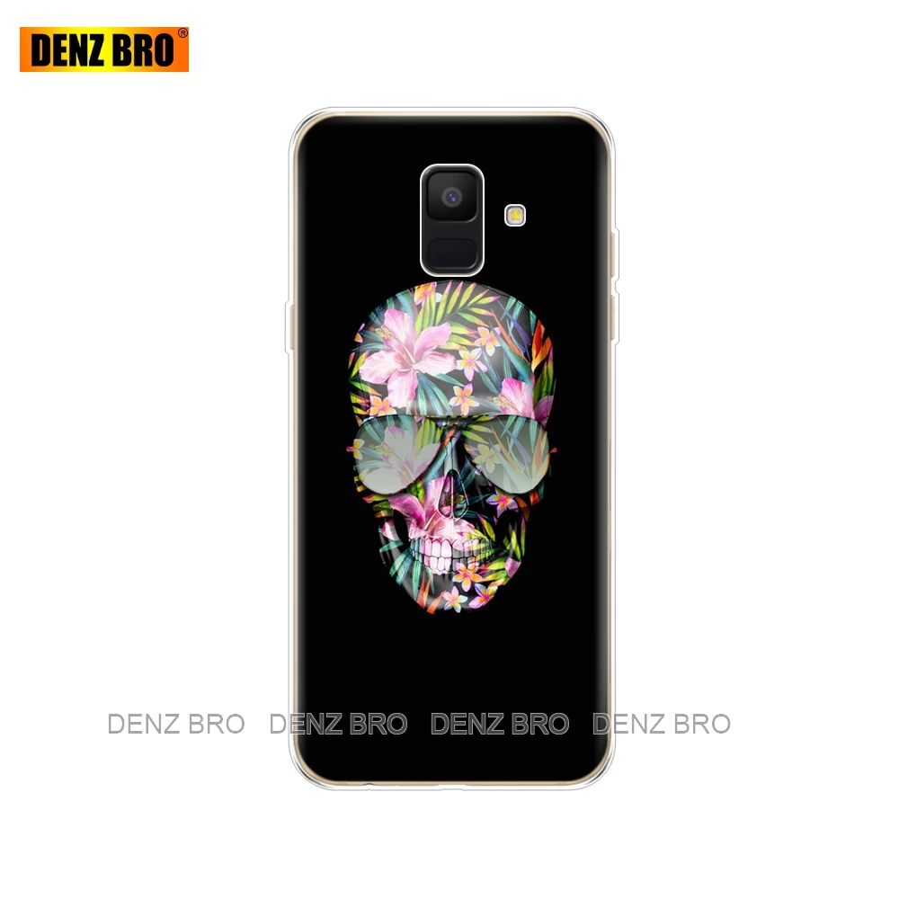 61794 Для samsung Galaxy A6 чехол Dual SIM SM A600 A600F для samsung A6 plus A605 A605F чехол с рисунком защитный чехол бампер - Цвет: 61794
