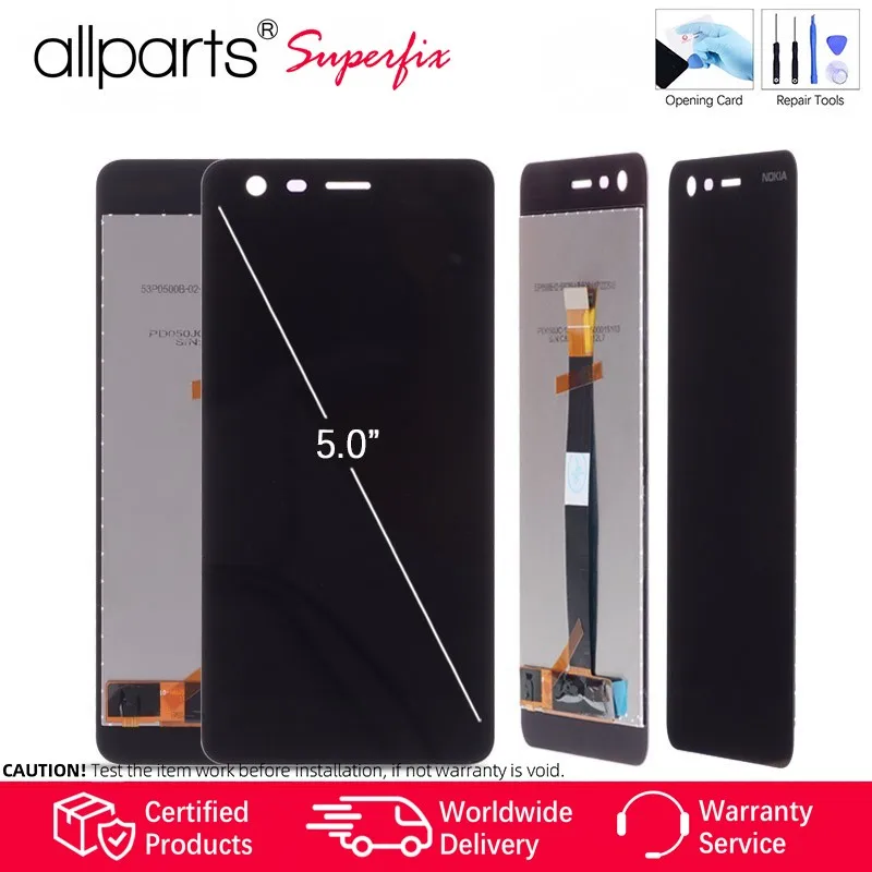 5 0 &quotDissplay для Nokia 2 lcd сенсорный экран дисплея дигитайзер | Мобильные телефоны и