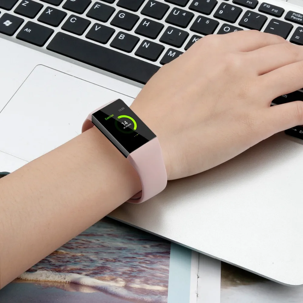 Модный браслет ремешок для Fitbit Charge 3 сменный часов Аксессуары умных | Наручные