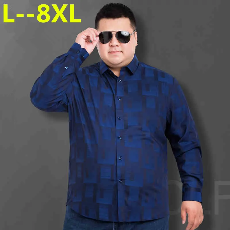 8XL 6XL 5XL 4XL новая хлопковая оксфордская рубашка мужская повседневная брендовая