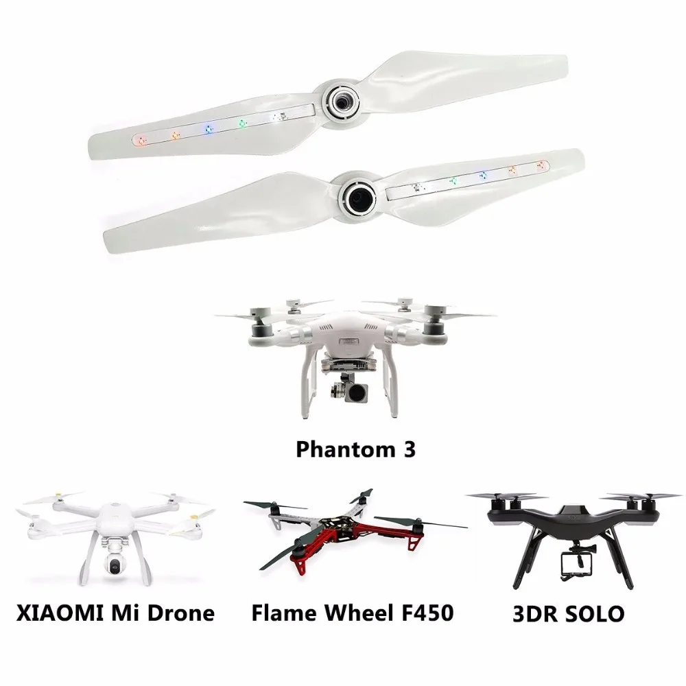 Светодиодный фонарь DJI Phantom 3 9450 лопастей пропеллера USB зарядное устройство
