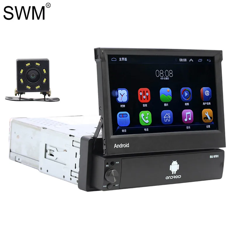 Radio with Camera 2 Радио Стерео Android " 2 Din Autoestereo gps авто радио Coche Samochodowe обратная камера радио Para Авто Coche радио 2din - Цвет: Radio with Camera 2