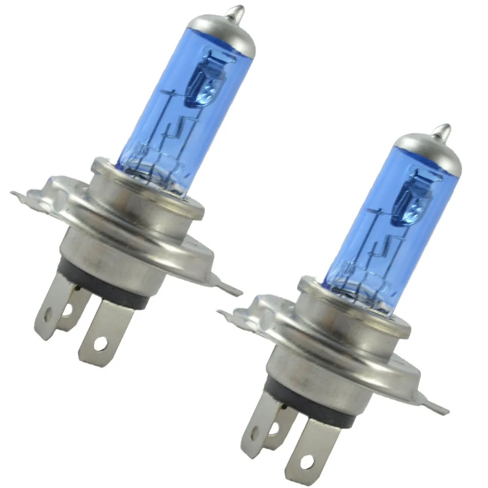 Safego 10 шт H4 ксеноновая галогеновая лампа для автомобильных фар 4300k 12V 55W 60w h4