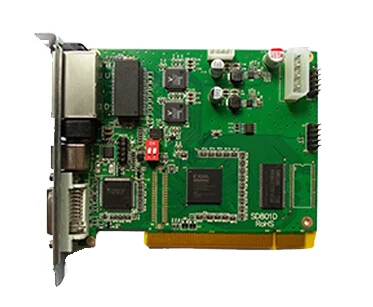 Kaler LINSN DS802D светодиодный дисплей отправка карты синхронный двойной цвет