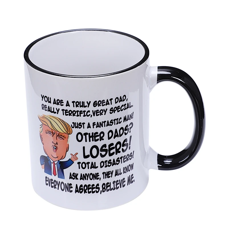 Подарок для папы Дональд Трамп Великий папа Смешная кружка день отцов подарок