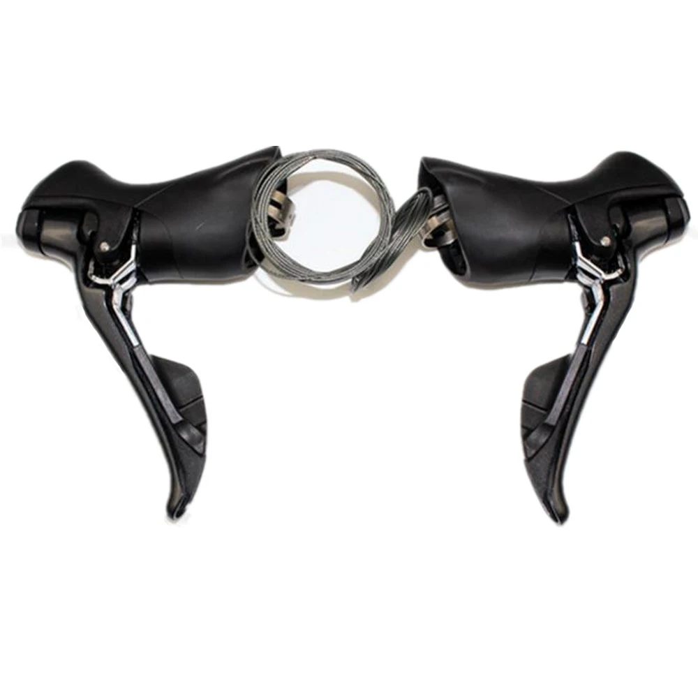 Pair 2X9s Shimano SORA R3000 тормоз+ рычаг переключения передач ST-R3000 STI Road Shifter w/внутренние кабели левый 2 скорости двойной/правый 9 скоростей - Цвет: Pair 2X9s