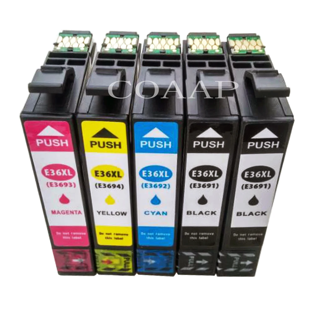 Совместимый 36XL T3691 Черный чернильный картридж для EPSON Expression Home XP 235a 332a струйный