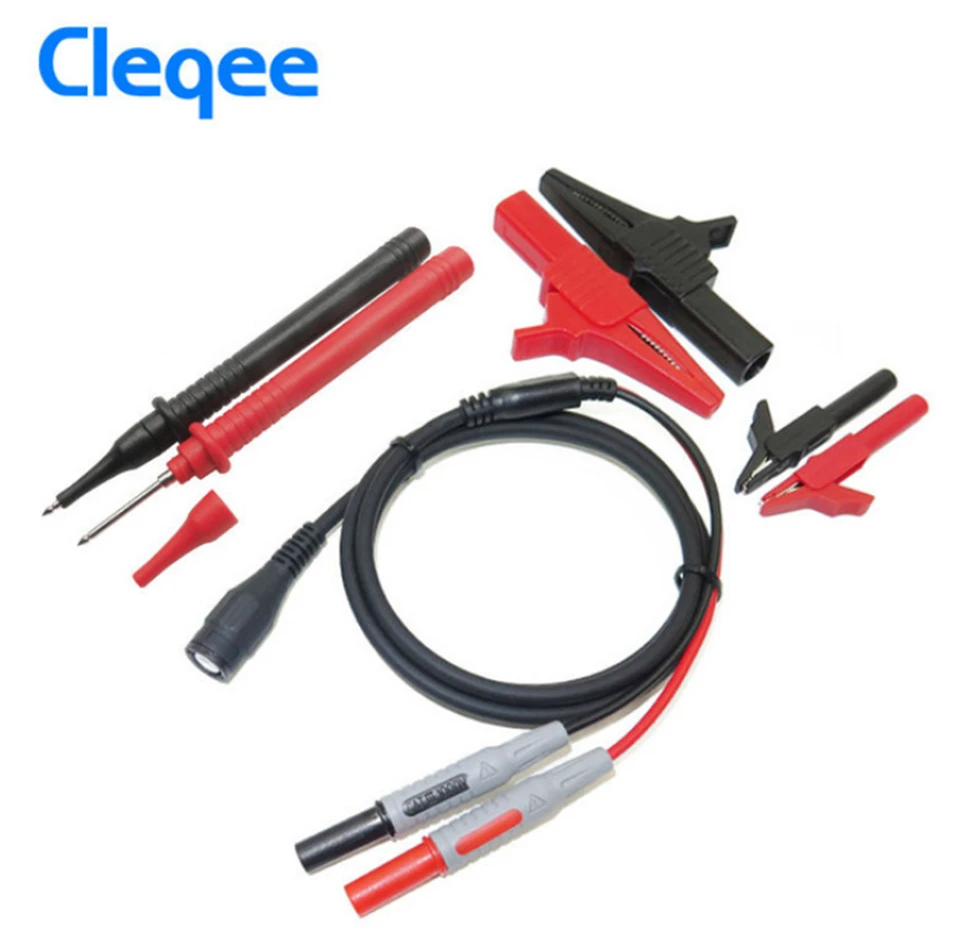 Горячие Cleqee P1800A 7 в 1 BNC электронных специальностей Тесты Lead Kit для мультиметр