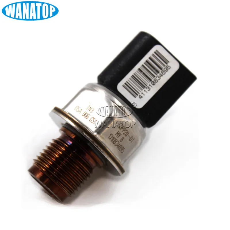 

Diesel Fuel Rail Pressure Sensor 05A906051 55PP28-01 05A 906 051 For AUDI A6 A7 Q5 Q7 A8 A5 3.0 Tdi