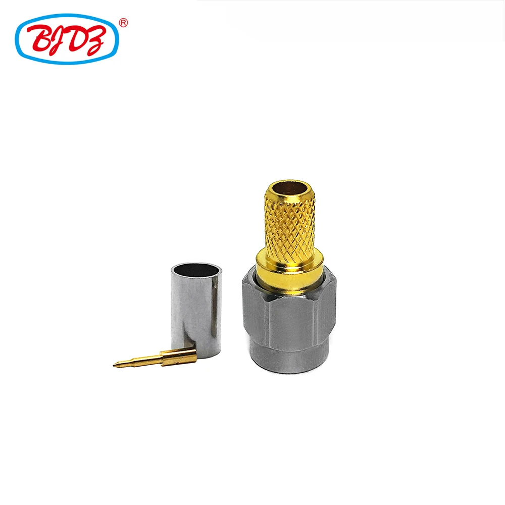 Бесплатная доставка 10 шт. SMA разъем из нержавеющей стали для