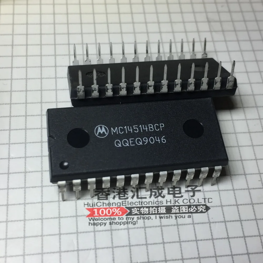 

MC14514BCP MC14514 DIP24 New Original