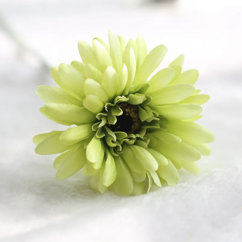 New Arrival Silk Gerbera Artificial Flower Bouquet For Wedding Car Decoration DIY Garland Decorative Floristry Flowers GHMY | Дом и сад