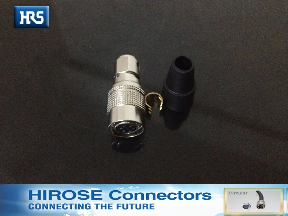 Разъем hirose HR10A-7 P-6 S металл 6-контактный разъем topcon специальный кабельный Вилки