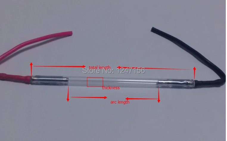 

ipl xenon lamp/elight flash lamp/laser xenon lamp for sale 7*55*115mm Xenon Lamp for IPL and E-light machine