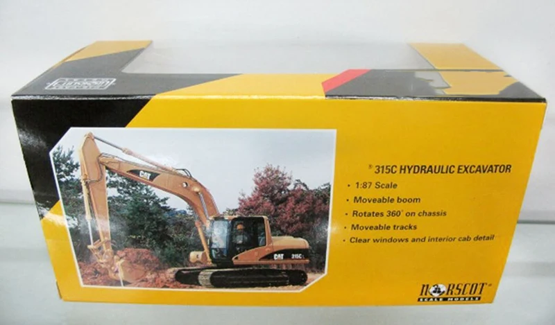 Коллекция литья 1/87 весы 315C L Гидравлический литой экскаватор модели 55107 Тип