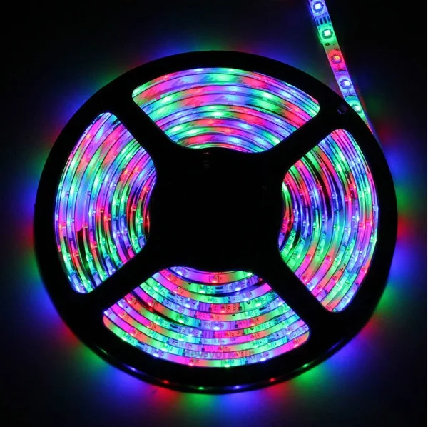 Led strip RGB SMD 3528 300 leds Flexible 5M color changing LED string for home christmas lights decoration | Лампы и освещение