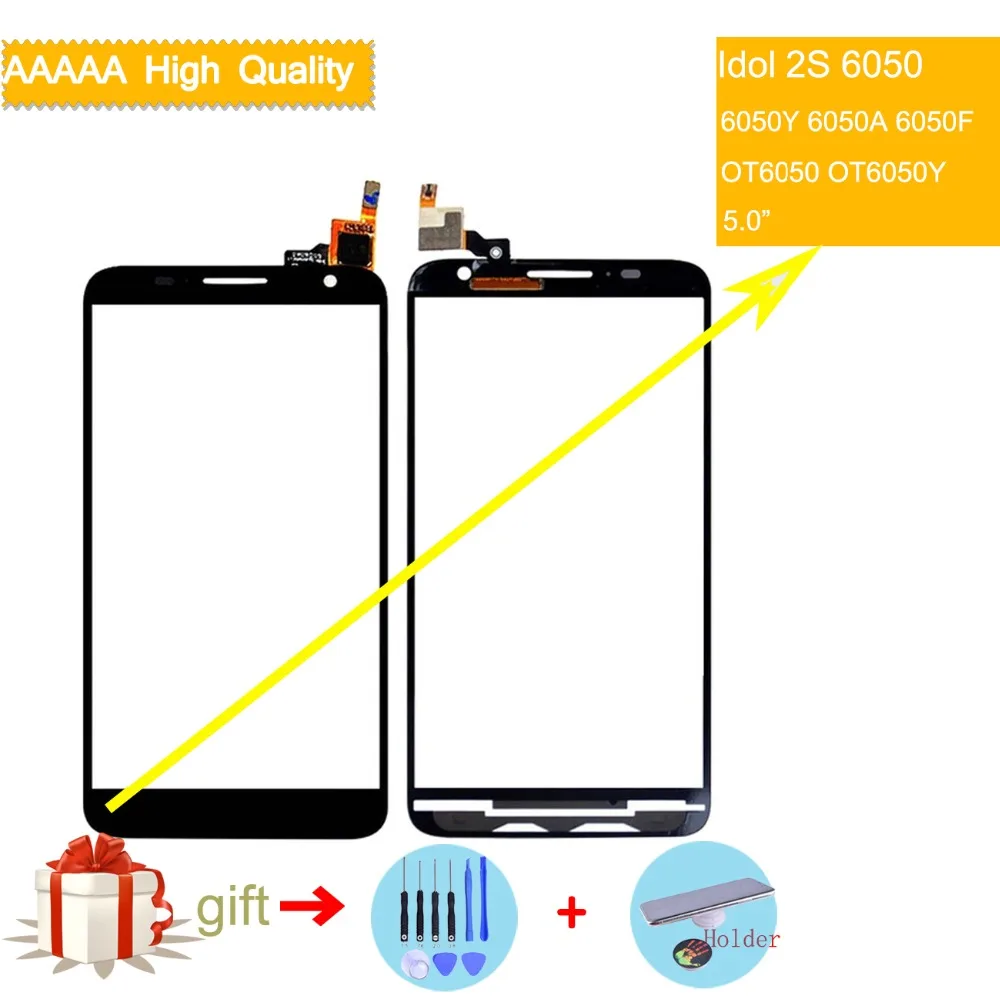 Сенсорный экран 6050 дюйма для Alcatel One touch Idol 2S OT6050 6050Y 6050A 6050F сенсорный с цифровым