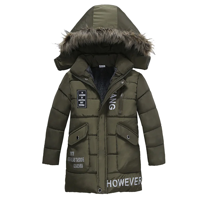 Детская верхняя одежда теплое пальто спортивная детская парки ветрозащитные