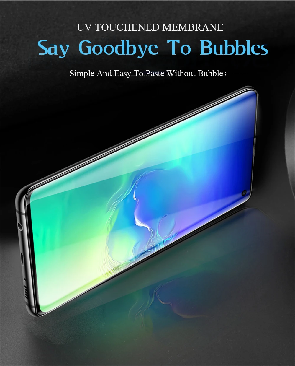 Нано-жидкая пленка для samsung Note 8 9 S10 S9 S8 Plus S7 Edge, ультрафиолет, полный клей, закаленное стекло, прозрачная защитная пленка для Galaxy S10E