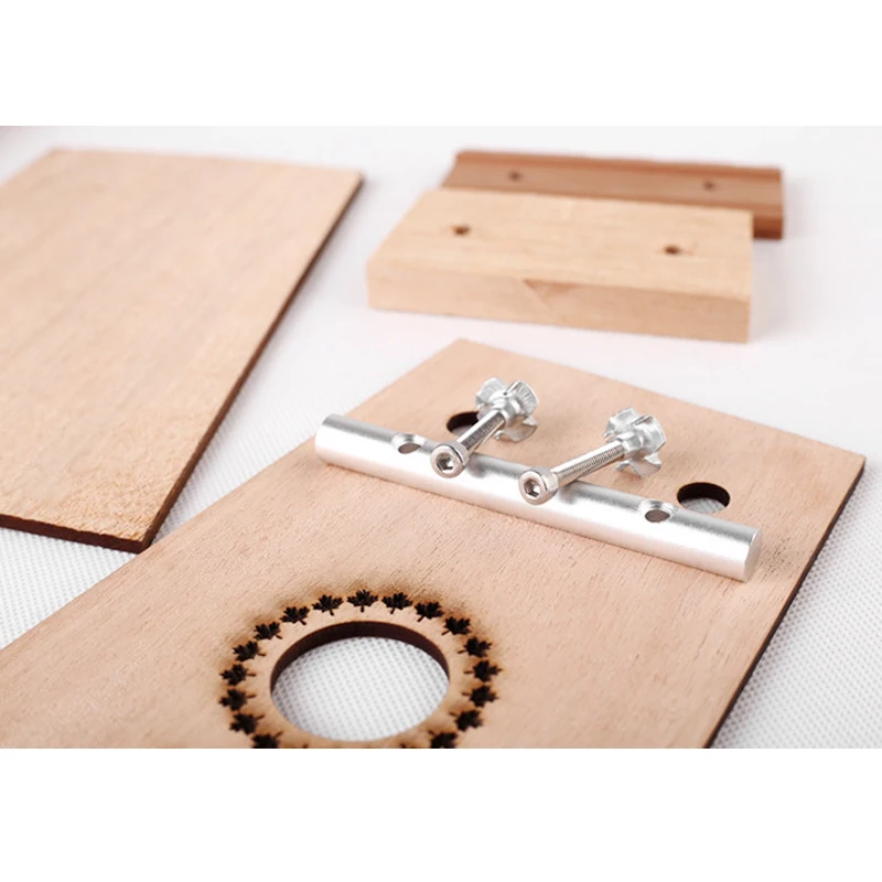 10 клавишных калимба полный DIY инструмент Набор сумка красного дерева большой