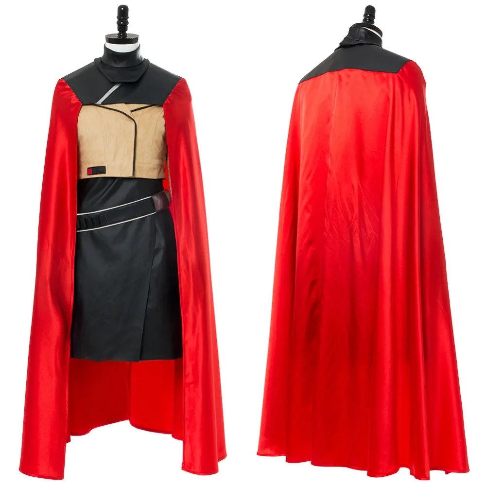 Solo A Star Cosplay Wa Story Qi'ra Costume Cape Jacket Outfit Adult Men Women Full Suits Halloween Carnival Costumes | Тематическая