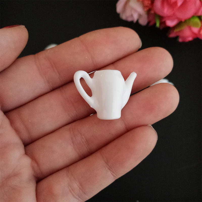 Мини-набор для имитации чайника поддельный милый миниатюрный кукольный домик