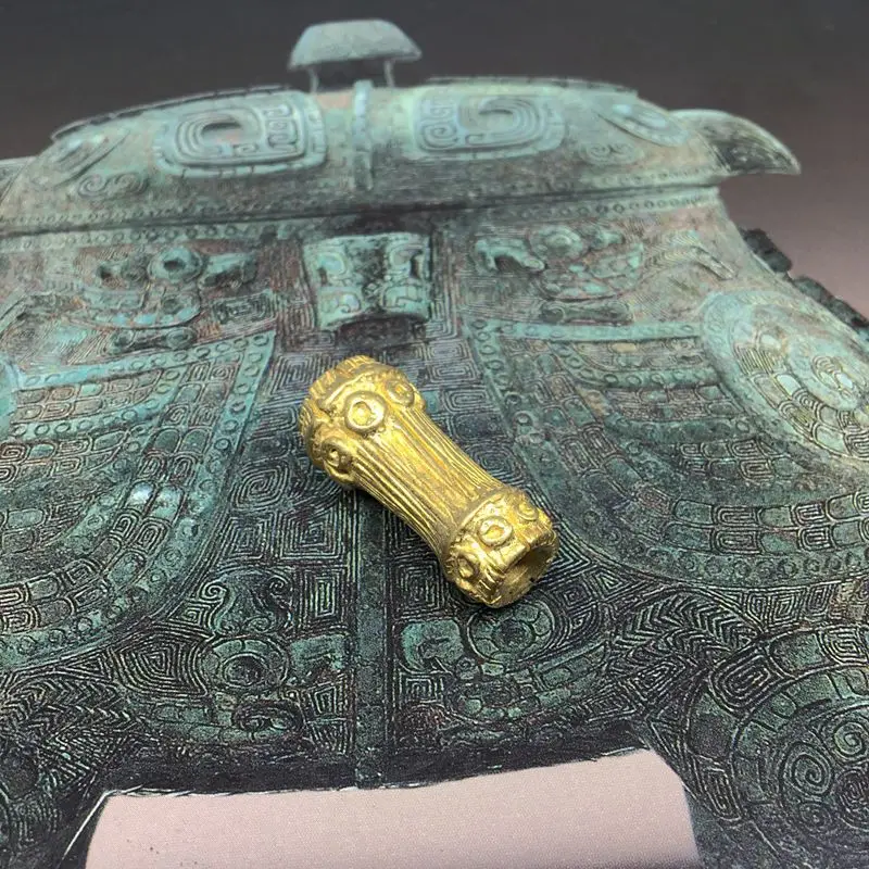 Уникальные латунные бусины для ножа бамбуковый Паракорд кожаные бусы на