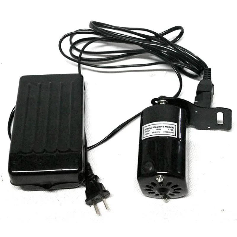 220V 180W 0.9A качество бытовых швейная машина с мотором на 8000 об/мин + ножная педаль