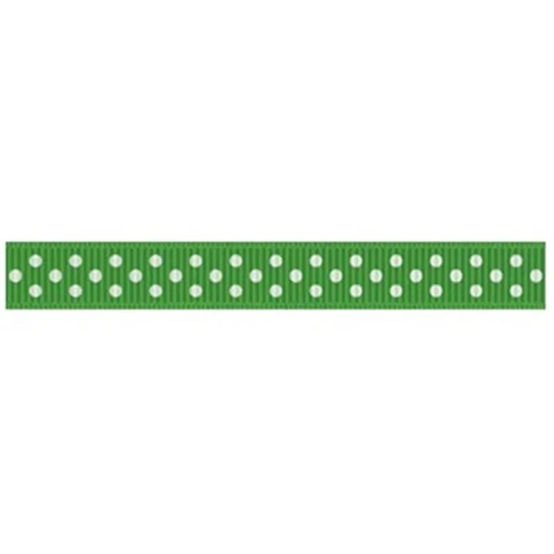 10yards/lot 9mm Width Classic Oblique Three Points Grosgrain Ribbon Polyester Ribbed Printing Dot Fabric DIY Hand-made Webbing | Дом и сад