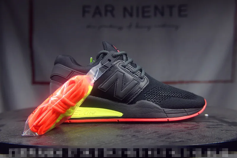 New Balance Ms247tt Аутентичные мужские/wo мужские кроссовки для бега, дышащие Ms247tt спортивные кроссовки, европейские размеры 36-45 - Цвет: 1