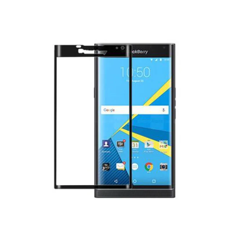 3D изогнутое закаленное стекло 9H с полным покрытием для BlackBerry PRIV Противоударная