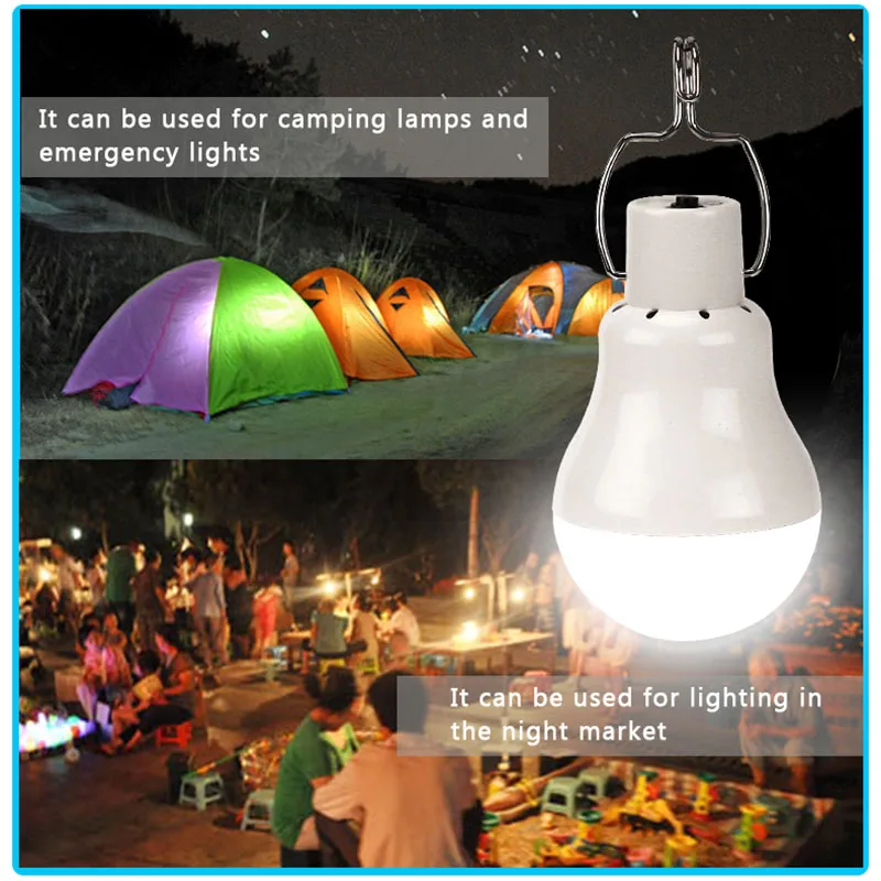 15 Вт лампа на солнечной батарее портативный фонарь палатка светодиодный лампы