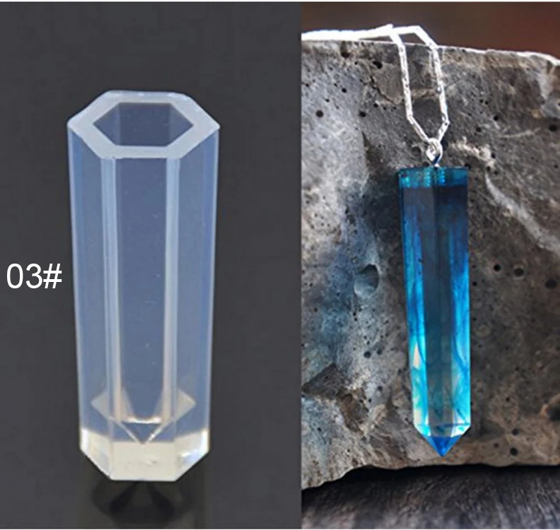 Новая мода 1 шт амулеты Подвеска для изготовления DIY прозрачный УФ Смола жидкий силикон формы для ожерелья серьги изготовление ювелирных изделий