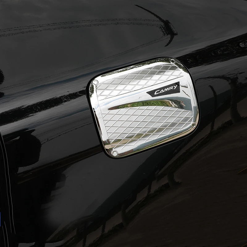 Крышка крышки автомобильного топливного бака ABS Chrome защита отделки внешняя