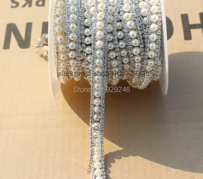 Бесплатная доставка 1 ярд в упаковке модная Высококачественная жемчужная