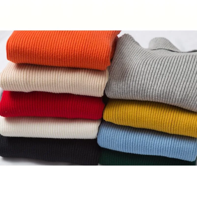 Весенне-осенне-зимний пуловер для мальчиков и девочек свитера с высоким