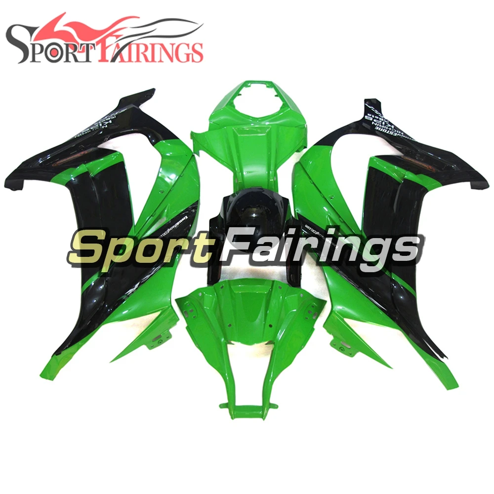 Инъекции пластмассы ABS обтекатель комплект для Kawasaki ZX10R ZX 10R 11 12 13 2011 2012 2013 мотоцикл
