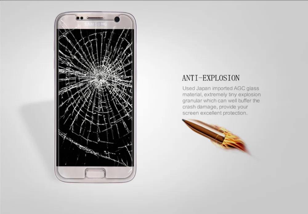 Сенсорный экран Экран для samsung galaxy s7 защита экрана Nillkin удивительное закаленное