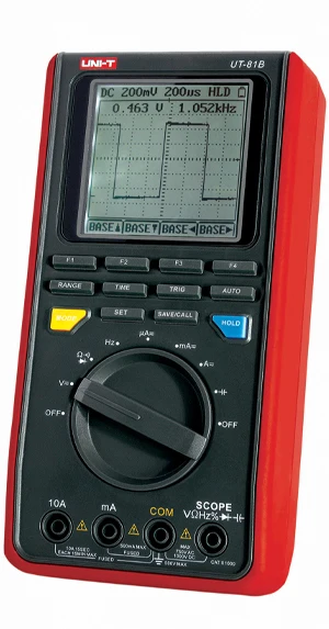 UNI-T UT81B UT81C ЖК-дисплей Ручной цифровой мультиметр w/USB/ЖК-дисплей метр тестер