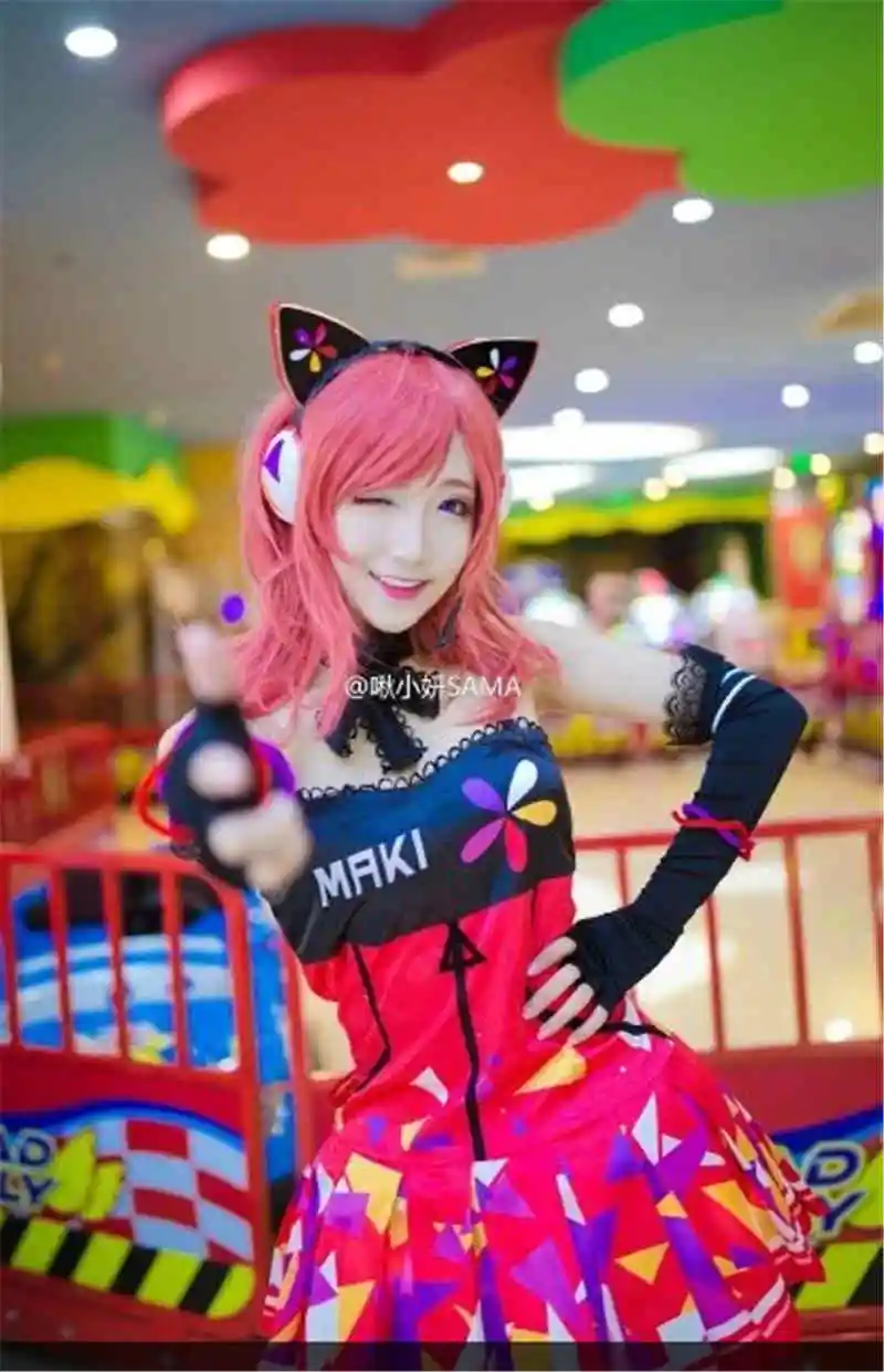 Love Live! Кибер Idolized светодиодный ная игровая Униформа Пробуждение всех участников