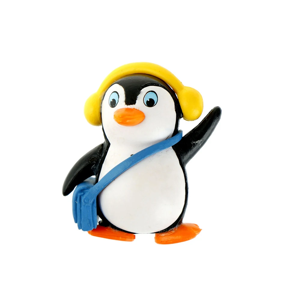 as pic 1/4 шт Мини kikikids/зимняя миниатюрная Статуэтка рождественские игрушки для Фея садовые гномы моховые террариумы декорация рукоделие хобби - Цвет: as pic